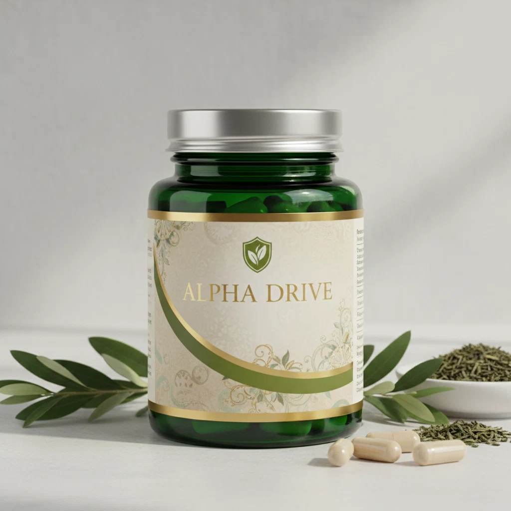 Alpha Drive witte supplement pot, klaar voor bestelling
